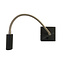 R&M Line Wall lamp LED flex Blitz Black