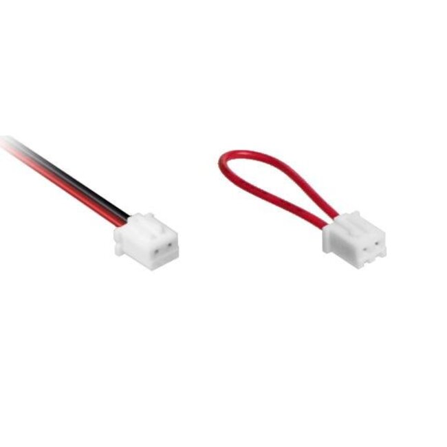 R&M Line Mini-plug LED series distributor 4-fold incl. 2 x bridge + 2m cable stripped