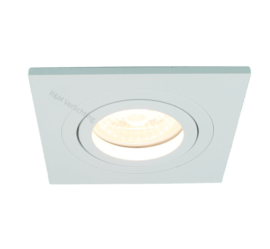 Recessed downlight Tilt Blade Q white 12v/230v