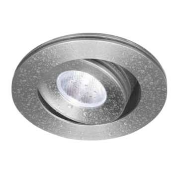 R&M Line LED inbouwspot IP65 Cyprus alu rond 3w 2700K