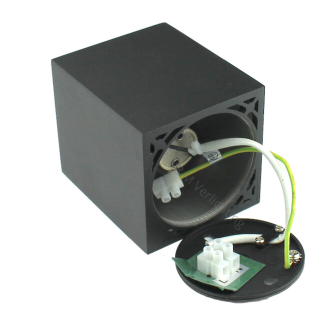 R&M Line Surface-mounted spot Rebel GU10 black