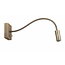 R&M Line Wall lamp LED flex Blitz bronze
