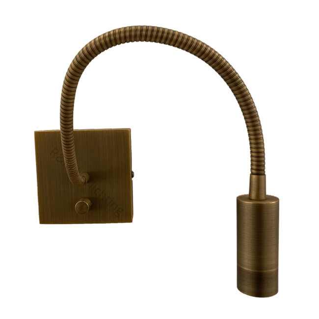 R&M Line Wall lamp LED flex Blitz bronze 3 watt dimmable