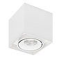 LED opbouw armatuur Caja wit 1x9w 2700K Dimbaar