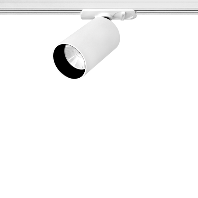 R&M Line Galex Mini Two LED rail spotlight 230V 8W  dim