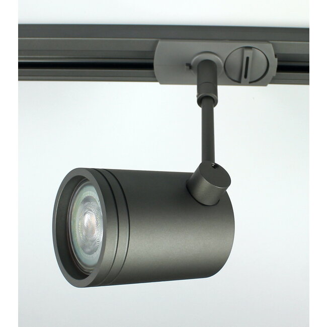 Lumi Parts Telescope Two GU10 rail spotlight with 1-F adaptor