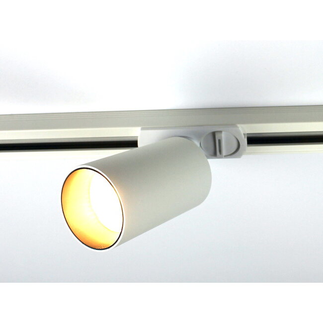 R&M Line Galex Mini Two LED rail spotlight 230V 8W  dim