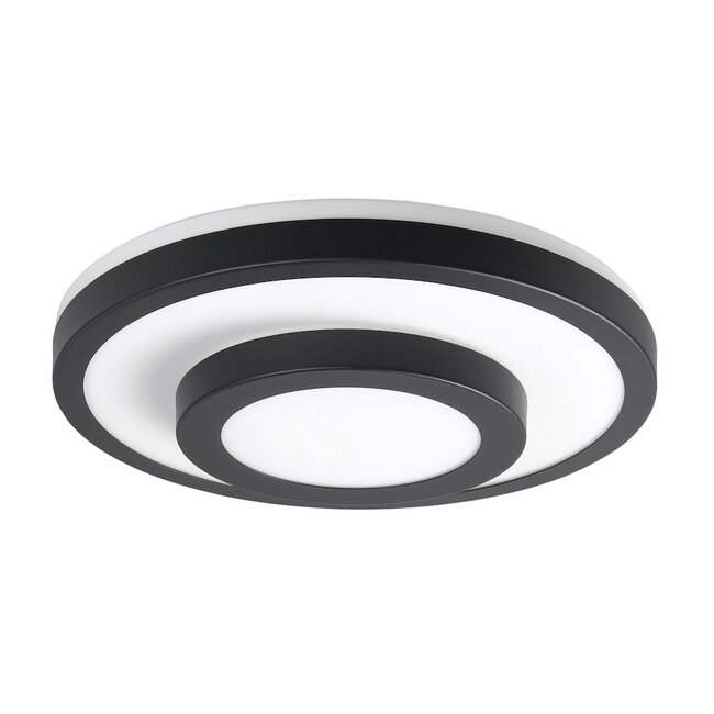 Highlight Ceiling lamp LED IP44 black large
