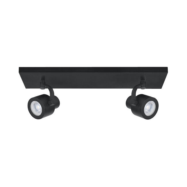 Highlight Surface-mounted spot Alto 2-light bar black GU10