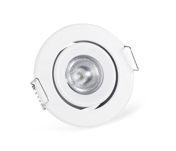 Spot encastrable, Minima round, blanc, IP65, LED, 2700K, 665lm, Ø9