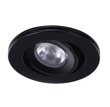 R&M Line Downlight Cyprus LED 3W 2700k IP65 black