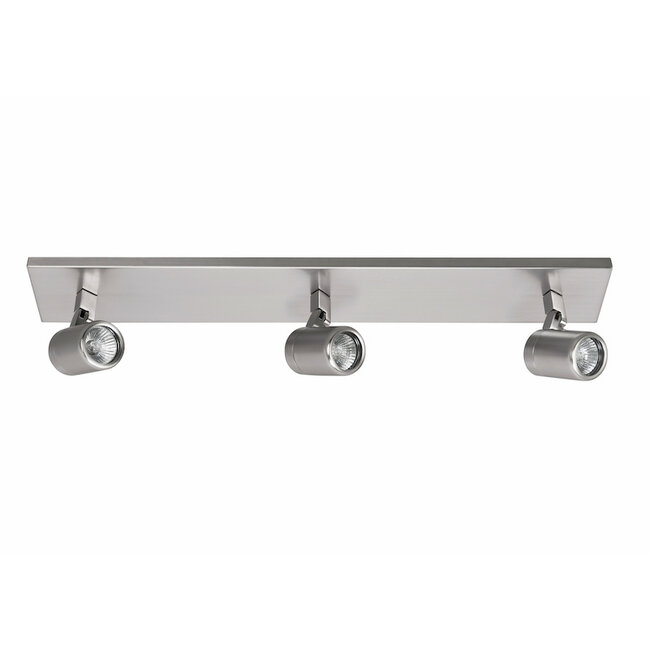 Highlight Bathroom spotlight RAIN 3-lights beam steel GU10 IP44