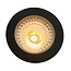 R&M Line LED inbouwspot HUM2060 zwart 6w 1800-3000k dim-to-warm