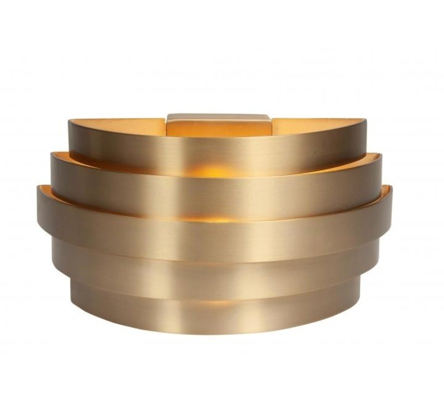 Wall lamp Scudo 25cm Brass G9 LED