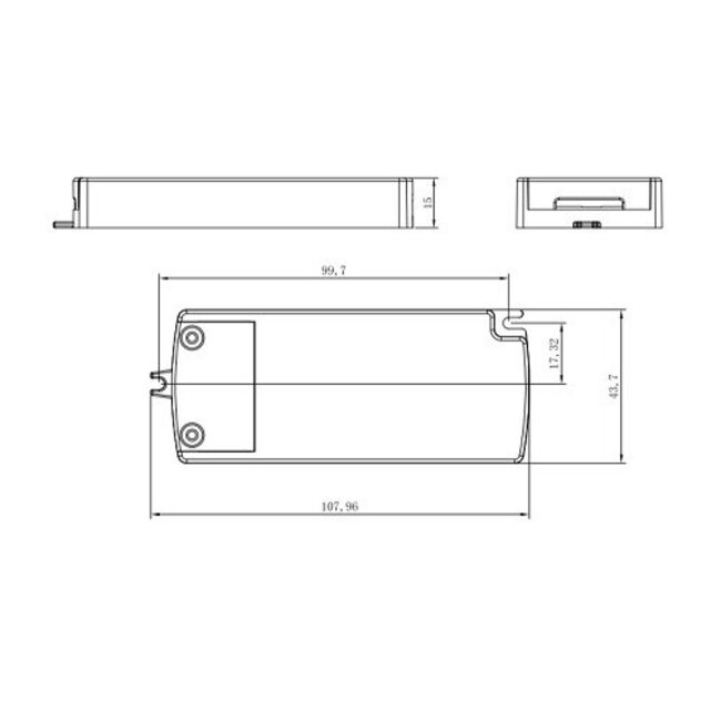 Letaron Electronic Relay AEK120-IR-3 sensor IR and dimmer CCT 12/24Vdc