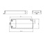 Letaron Electronic Relay AEK120-IR-3 sensor IR and dimmer CCT 12/24Vdc