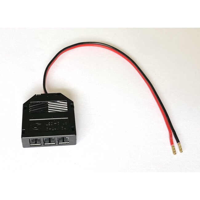 R&M Line LED verdeler 3 voudig zwart parallel