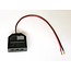 R&M Line LED verdeler 3 voudig zwart parallel