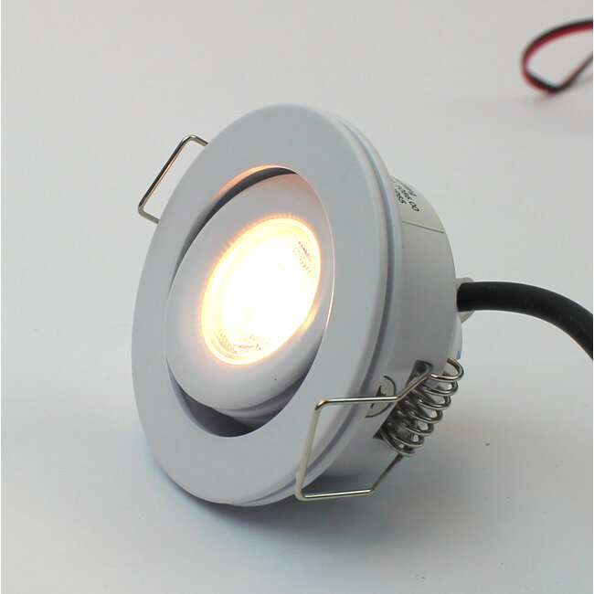 R&M Line Inbouwspot IP65 Cyprus LED 3watt 2700K 220Lm dimbaar wit