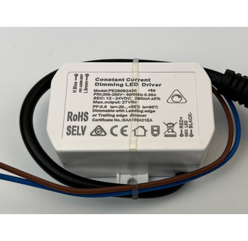 R&M Line Dimmable LED driver 6.5 Watt