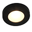 R&M Line LED cabinet light surface mount black 3w 12v DC 2700k warm white