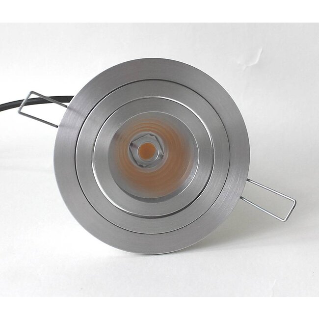 R&M Line LED downlight round aluminum 8W IP65 dimmable