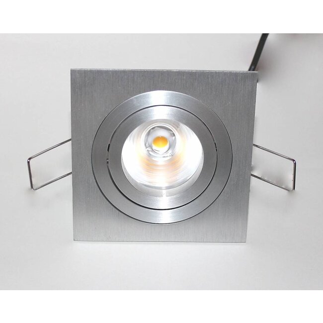 R&M Line LED square downlight 8w IP65 2700k dimmable