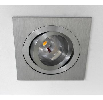 R&M Line LED square downlight 8w IP65 dimmable