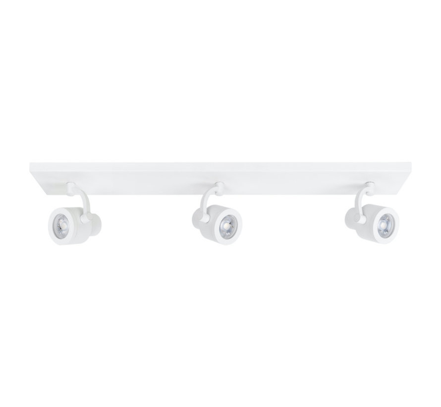 Surface-mounted bar spotlight Alto 3-lights white GU10