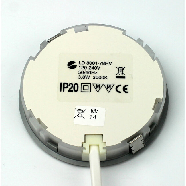 ELEKTRA GmbH LED-inbouwarmaturen LD 8001-78  230V  niet dimbaar