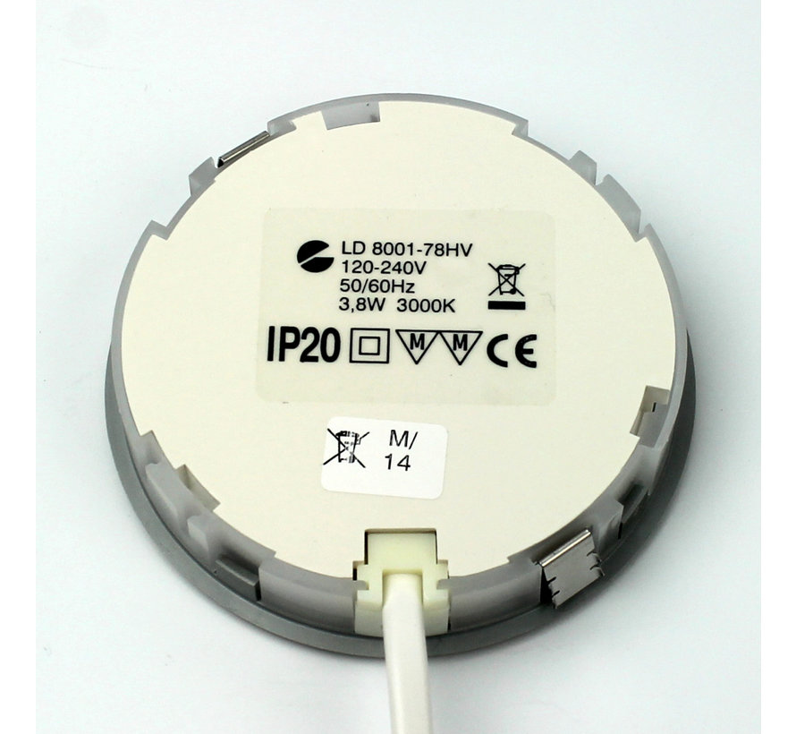 LED-inbouwarmaturen LD 8001-78  230V  niet dimbaar