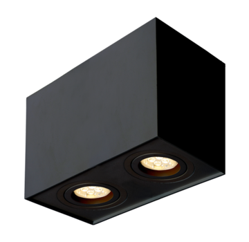 R&M Line Surface-mounted downlight double obi2 black