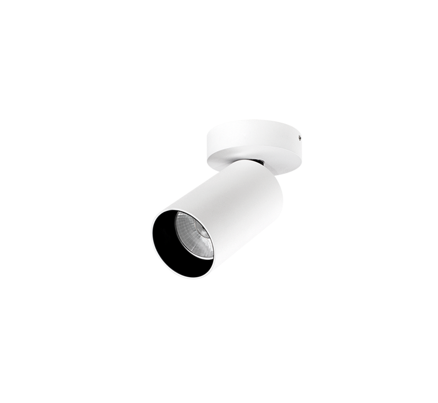 Opbouw spot Galex mini LED draai/kantelbaar wit
