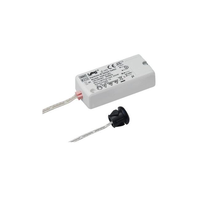 SELF Electronics kastdeur infrarood schakelsensor Aan/Uit 250Watt HZK218B