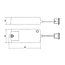 SELF Electronics kastdeur infrarood schakelsensor Aan/Uit 250Watt HZK218B