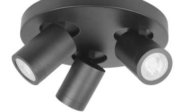 Bathroom surface-mounted spotlights IP44