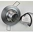 R&M Line Design inbouwspot  Tilt Blade Gun aluminium dim to warm