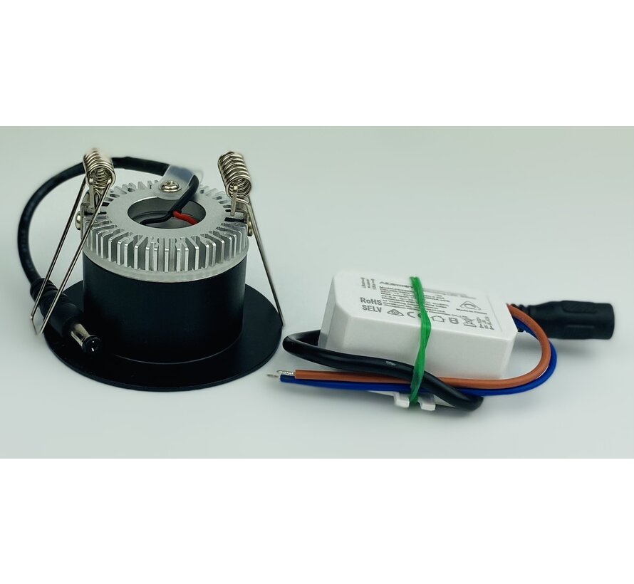 LED recessed spot with low installation height R&M Lighting R&M