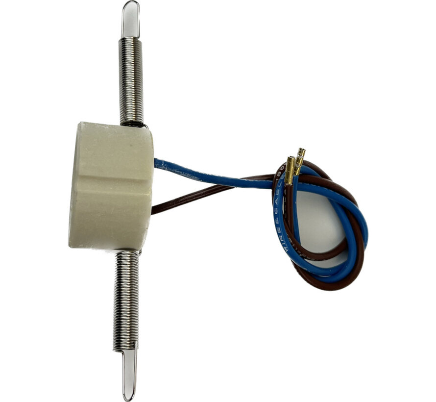 Fitting/lamphouder met veren  voor 220-240 volt GU10 lamp