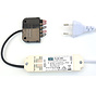 LED driver set met verdeler CC 500ma 11Watt  dimbaar