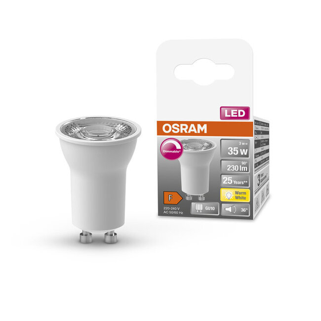Ledvance /Osram  LED Star PAR11 35 36° DIM 3W 2700K GU10