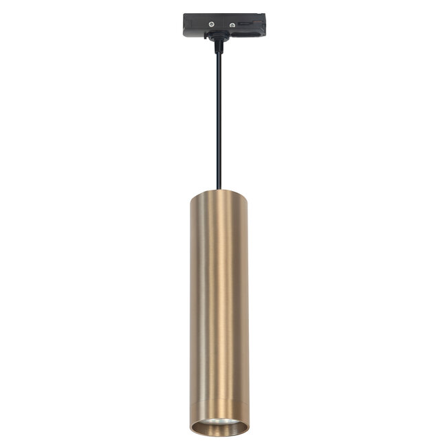 R&M Line 1 Phase track Pendant lamp Perugia GU10 Matte gold