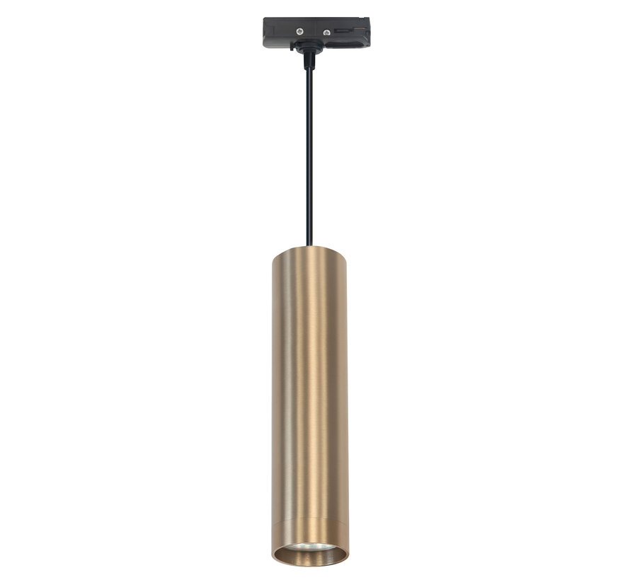 1 Phase track Pendant lamp Perugia GU10 Matte gold