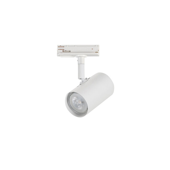R&M Line 1 Fase RailSpot Cilinder  GU10 wit