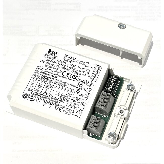 TCI DC Jolly 122420  1-10V push and dim multifunctionele LED driver