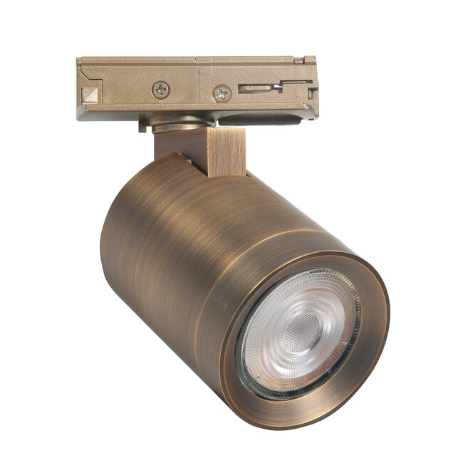 R&M Line Track Spot Oliver bronze GU10  with 1-F adaptor