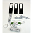 R&M Line Set under-cabinet kitchen lighting 3000K dimming black
