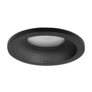 R&M Line Inbouwspot zwart  IP54 – Spatwaterdichte Badkamerverlichting (GU10/MR16)