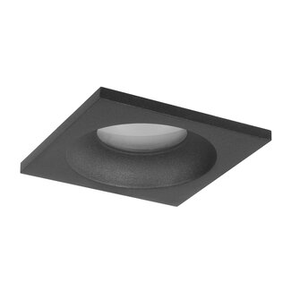 R&M Line Square Recessed Spot Black IP54 – Waterproof Bathroom Lighting (GU10/MR16)