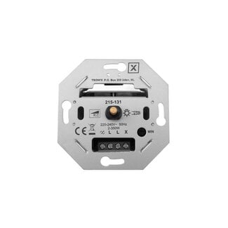 Tronix 215-131 LED Push-Dial Dimmer - 2W to 350W